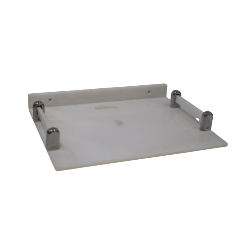 TV Set-Up Box Holder White Finish